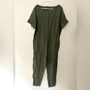 Free people open back jumpsuit